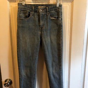 Levi's High Rise Skinny Jeans Size 27 Waist